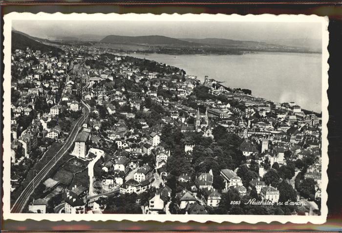 11309785 Neuchatel NE Neuchatel vue d avion