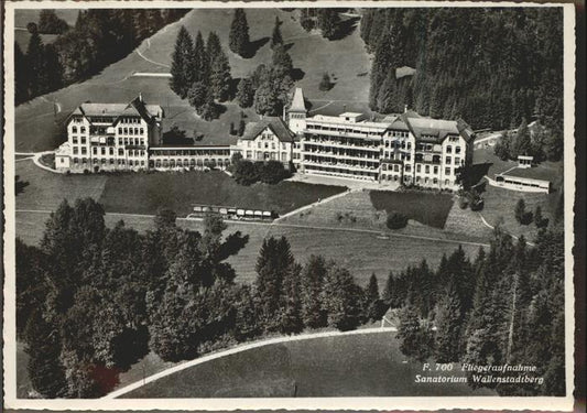 11310034 Walenstadtberg Sanatorium Fliegeraufnahme Walenstadtberg