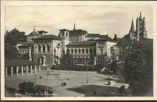 11306311 Lausanne VD Place de la Riponne Universite Cathedrale