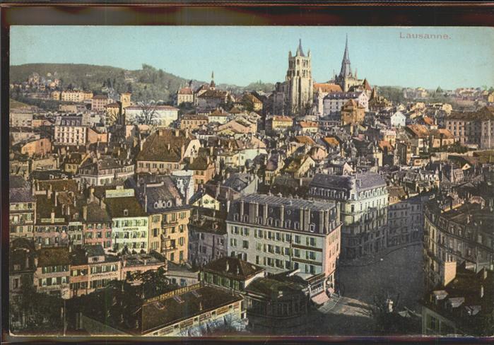 11306334 Lausanne VD Altstadt Kathedrale Schloss