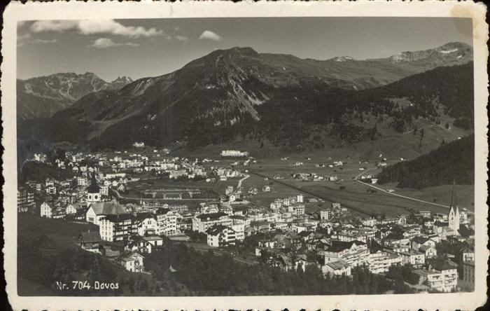 11306384 Davos GR Panorama Grisons Davos Platz