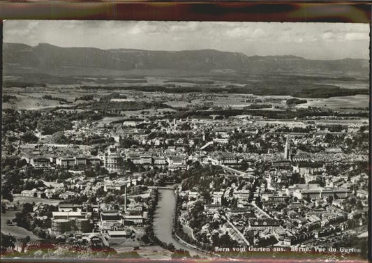 11306434 Bern BE Teilansicht Blick vom Gurten Aare