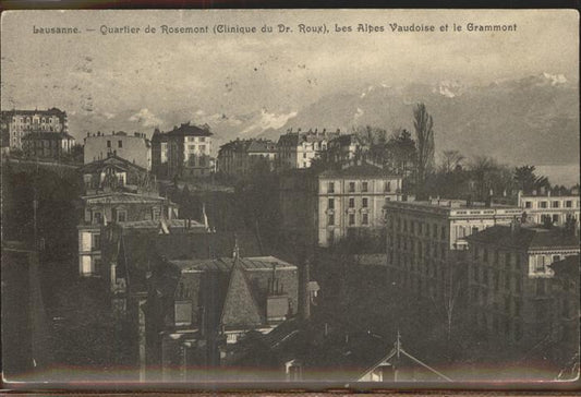 11306473 Lausanne VD Quartier de Rosemont Clinique du Dr Roux Alpes Vaudoise et