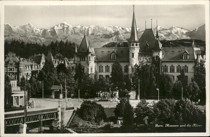 11353645 Bern BE Museum mit Blick zu den Alpen