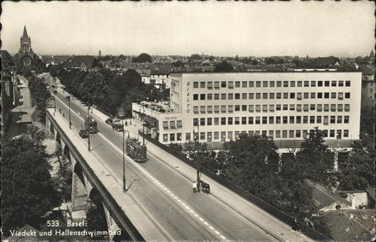 11377543 Viaduc de Bâle BS piscine couverte tramway Bâle BS