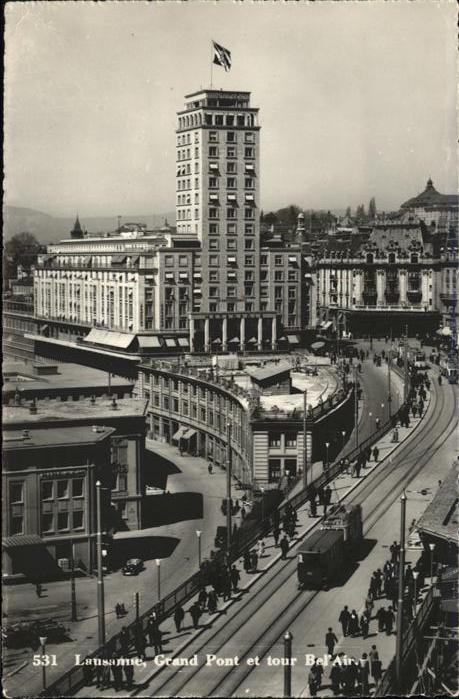 11377562 Lausanne VD Tramway Grand Pont Bel Air Lausanne