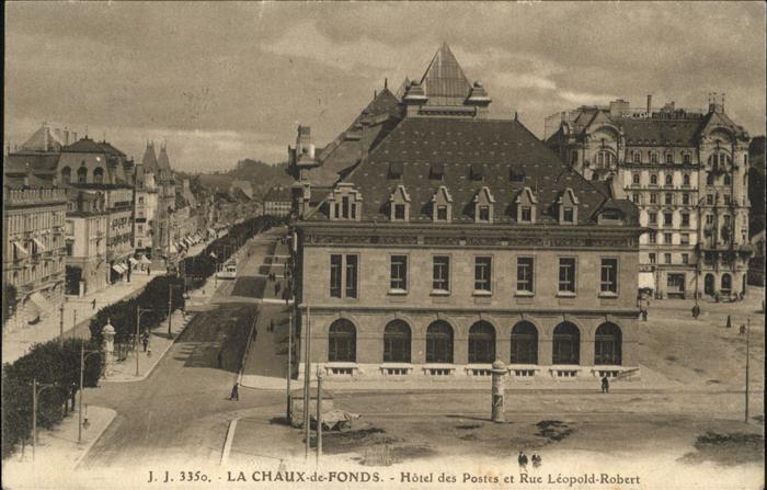 11377568 La Chaux-de-Fonds Hôtel des Postes Rue Léopold-Robert La Chaux-de-Fonds