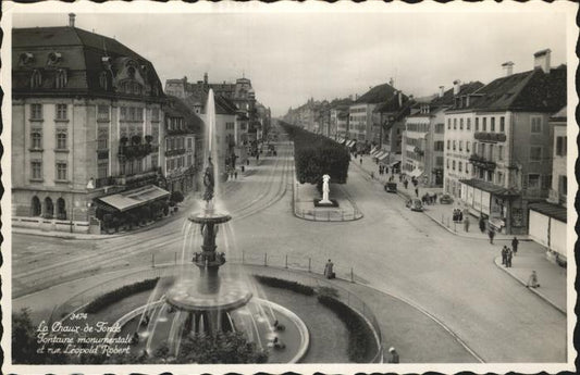 11377743 La Chaux-de-Fonds Léopold Robert Fontaine La Chaux-de-Fonds