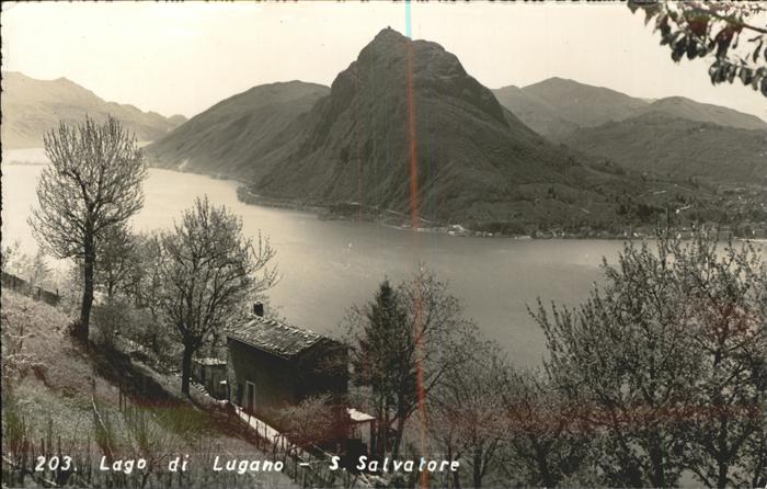 71384970 Lago di Lugano TI e San Salvatore