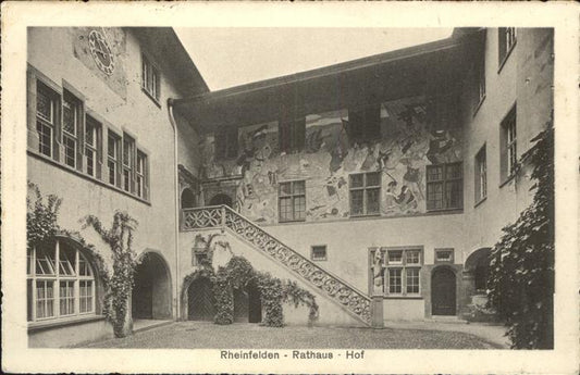 11385043 Rheinfelden AG Rathaus Hof