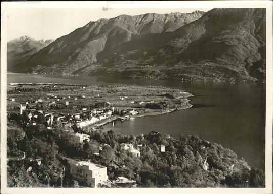 11385956 Ascona TI Panorama Lac Majeur Ascona