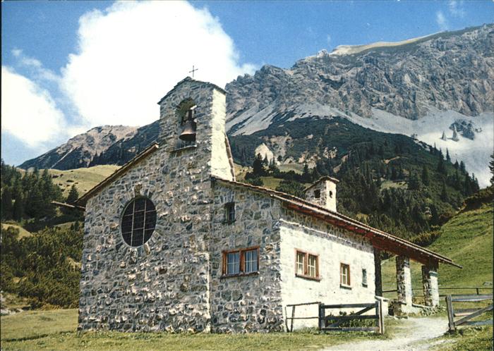 71445184 Triesenberg Friedenskapelle im Malbun Gamsgrat