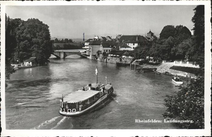 11452088 Jetée de Rheinfelden AG Pont maritime sur le Rhin Rheinfelden