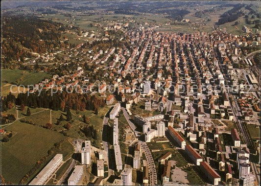 11501104 La Chaux-de-Fonds Fliegeraufnahme