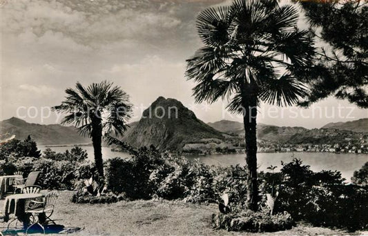 73021517 Lago di Lugano TI mit Monte San Salvatore