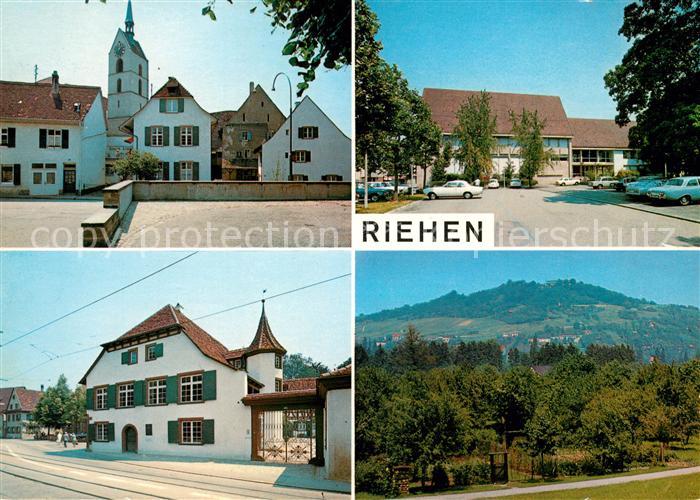 13124553 Riehen Dorfkirche Gemeindehaus Wettsteinhaus Pillingerhuegel