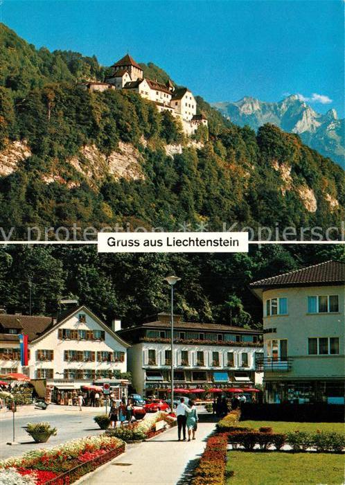 73243476 Vaduz Stadtansicht Schloss