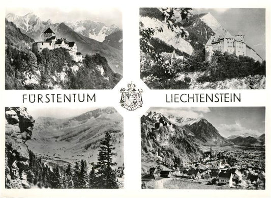 73244909 Vaduz Schloss Vaduz Falknis Schloss Gutenberg