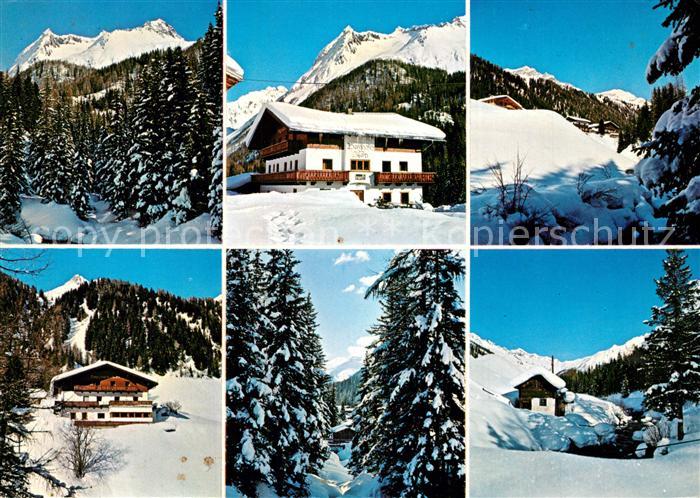 73241981 Kasern Albergo Berggasthof Stern Winterimpressionen Alpen