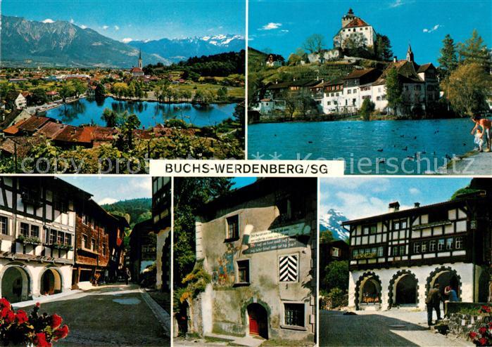 13290055 Buchs-Werdenberg Stadtpanoramen Schloss