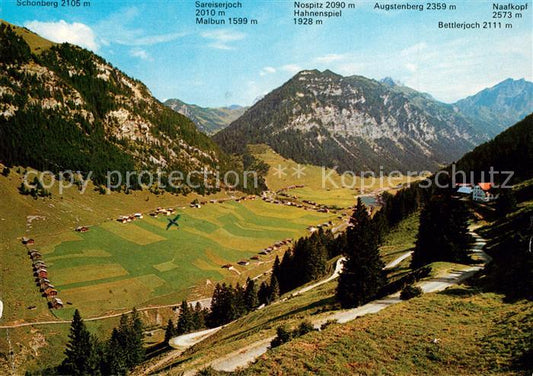 73300644 Steg Liechtenstein Panorama Kurort im Saminatal Alpen