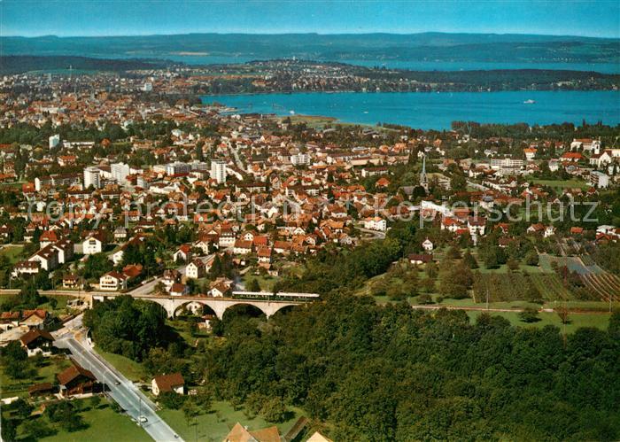 13313088 Kreuzlingen TG mit Blick auf Konstanz Fliegeraufnahme