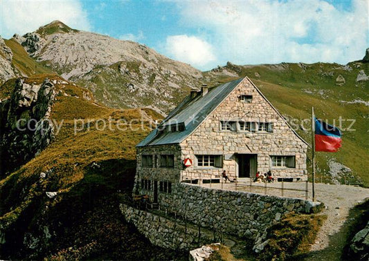 73363786 Triesenberg Pfaelzerhuette Bettlerjoch Berghuette Augstenberg Raetikon