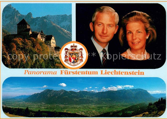 73625783 Liechtenstein  Fuerstentum Schloss Vaduz Fuerst Hans Adam II und Fuerst