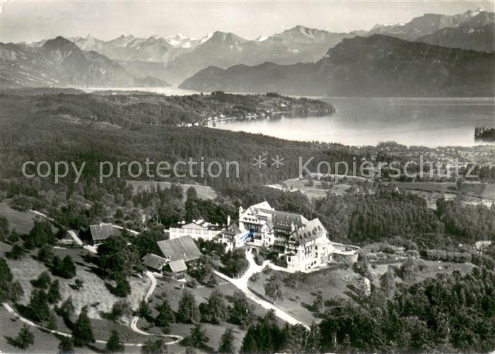 13707724 Lucerne LU Kurhaus Sonnmatt Lac des Quatre-Cantons Panorama alpin