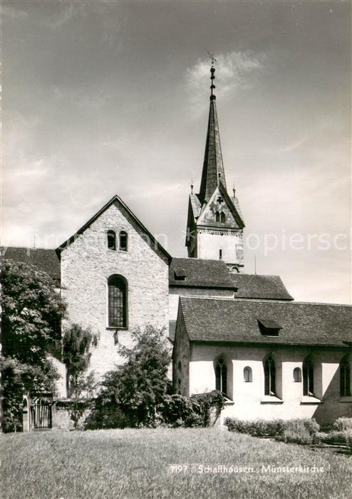 13711050 Schaffhausen  SH Muensterkirche