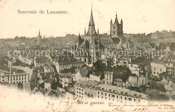 13733945 Lausanne VD Vue générale Lausanne VD