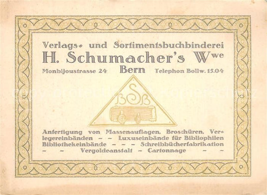 13734728 Bern BE Schumachers Buchbinderei