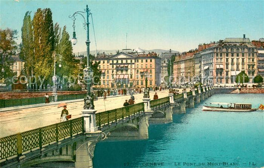 13733399 Genève GE Le Pont du Mont-Blanc Genève GE