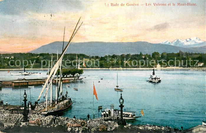 13733411 Genève GE La Rade les Voirons le Mont-Blanc Genève GE