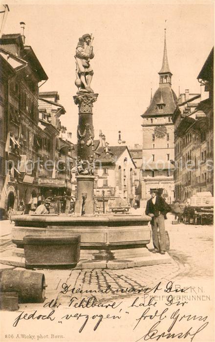 13733736 Bern BE Pfeiferbrunnen Bern BE