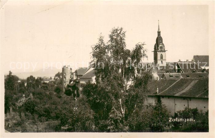 13733817 Zofingen AG Teilansicht m. Kirchturm