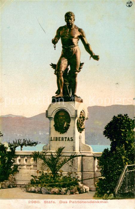 13734849 Staefa Zuerichsee Le monument du Patriote