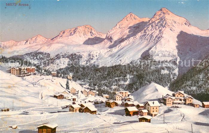 13735283 Arosa GR Winterpanorama