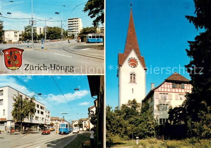 13735396 Hoengg Zuerich Strassenpartien Kirche