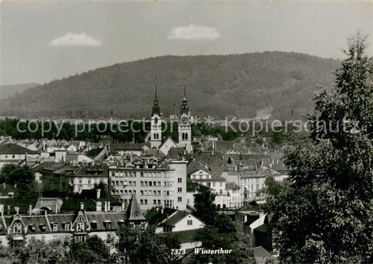 13735420 Winterthur  ZH Panorama mit Kirche