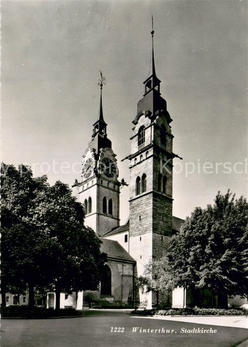 13735443 Winterthur  ZH Stadtkirche