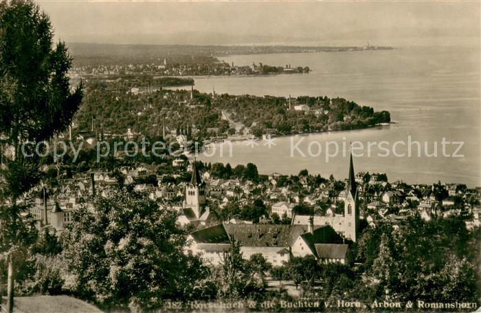 13735770 Rorschach Bodensee SG Buchten von Horn Arbon und Romanshorn