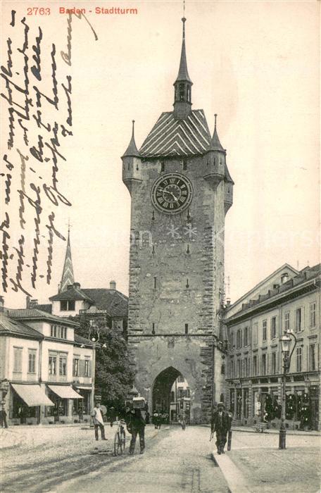 13735892 Tour de la ville de Baden AG