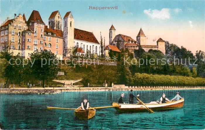 13735951 Rapperswil Zuerichsee BE Schloss Kirche