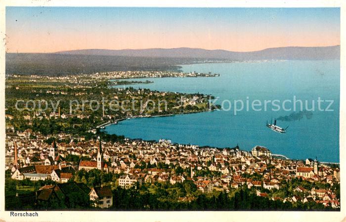 13735977 Rorschach Bodensee SG Panorama