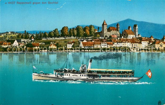 13735997 Rapperswil Zuerichsee BE Panorama mit Bachtel