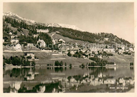 13736039 St Moritz GR Partie am Obersee