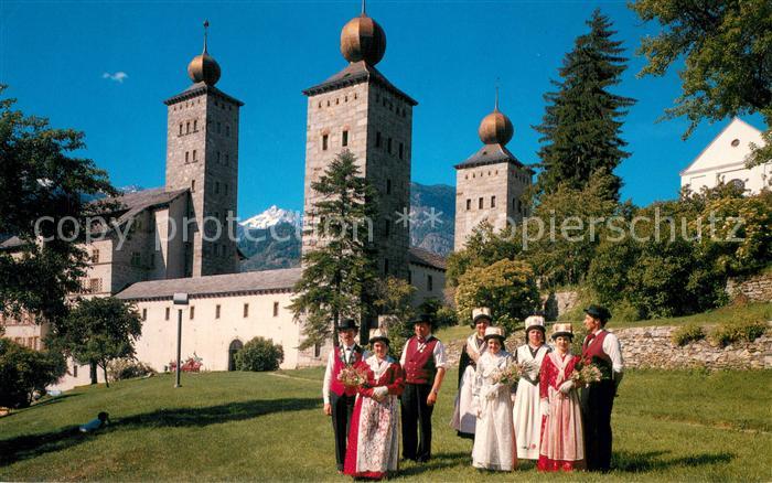 13737827 Brig Brigue VS Stockalperschloss Trachtengruppe