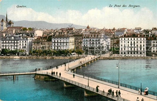 13737930 Genève GE Le Pont des Bergues Genève GE