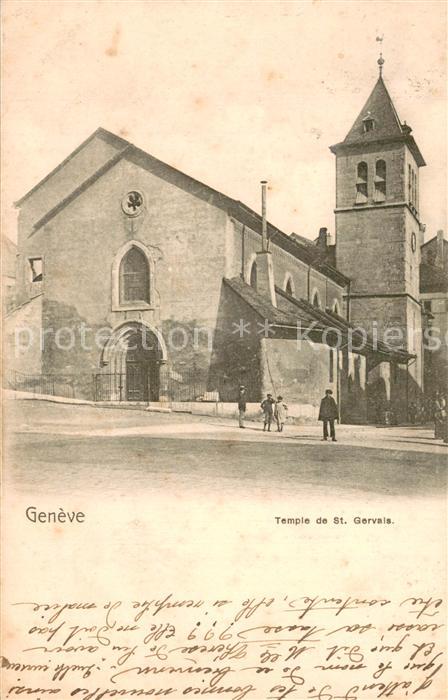 13737954 Genève GE Temple de St Gervais Genève GE